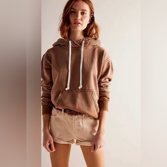 We The Free Tops - We The Free Zuma Hooded Sweatshirt -Brown Ombré 🔥